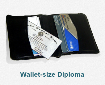 Top Seller - Wallet Size Diploma WalletDip